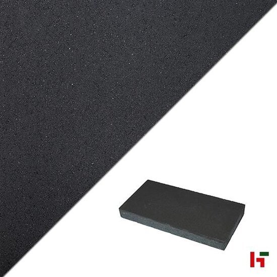Betontegels - Infinito Comfort, Megategel Black 60 x 30 x 6 cm - Marlux